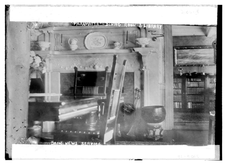 Paramatta, dining room and library LCCN2014688768