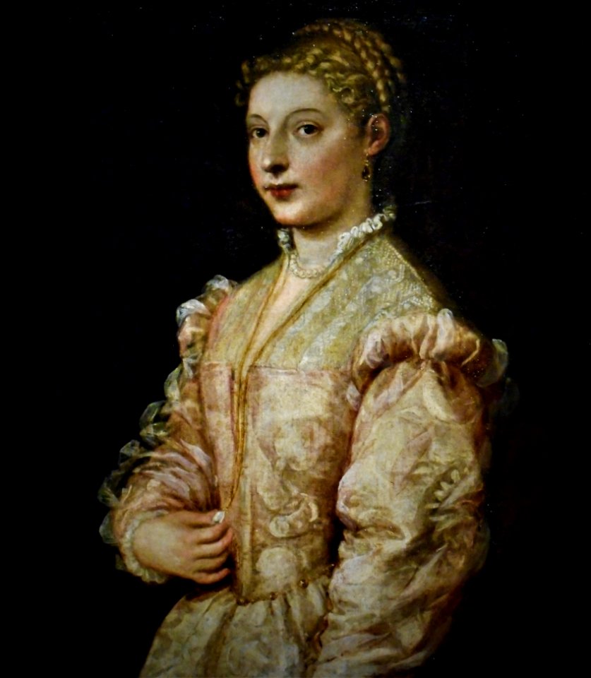 Portrait of the daughter Lavinia (about 1544-1555) by Titian (Pieve di Cadore, about 1480-Venice 1576) - Capodimonte Museum in Naples (46039815481)