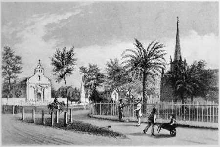 Public Square, St. Augustine., ca. 1858 - NARA - 513350