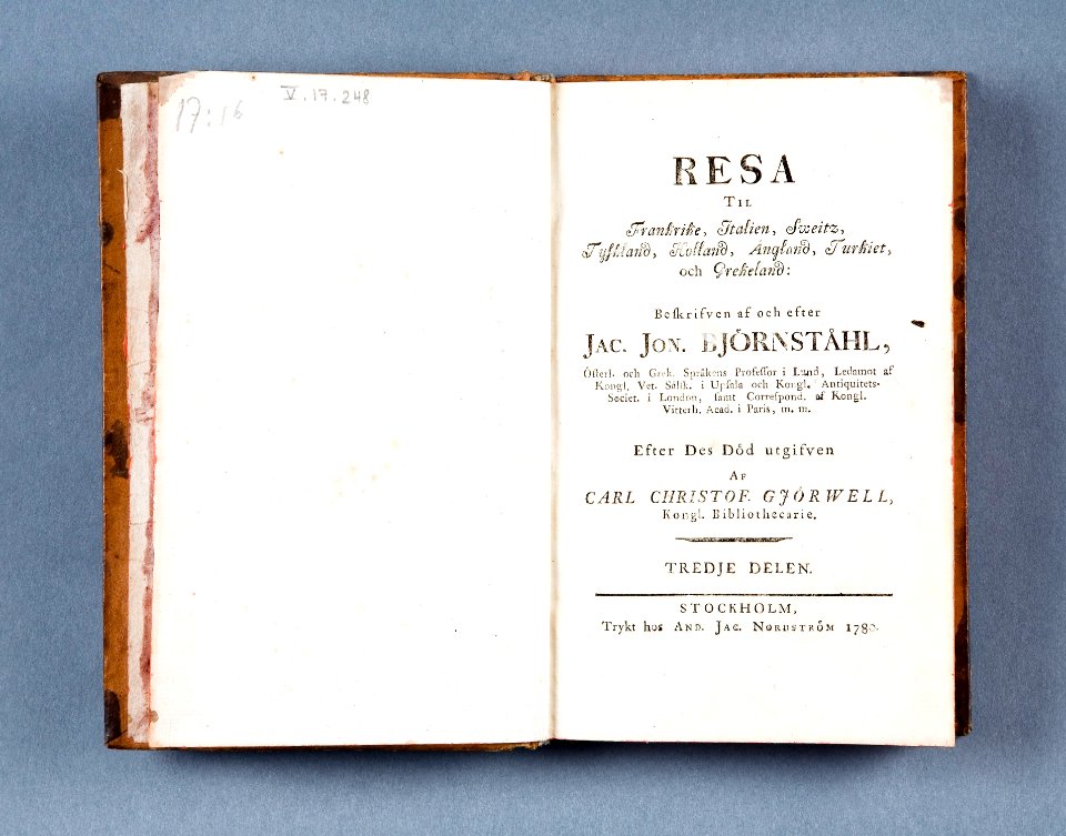Resa til Frankrike, Italien, Sweitz, Tyskland, Holland, Ángland - Skoklosters slott - 85997
