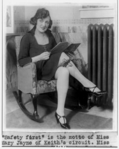 Safety first is the motto of Miss Mary Jayne of Keith's circuit LCCN89709973