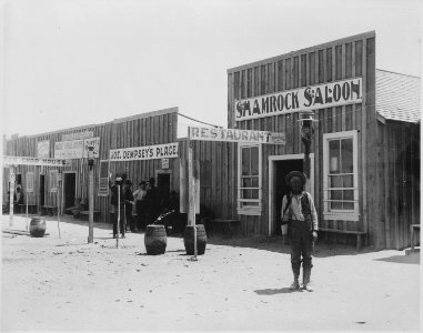 Saloons and disreputable places of Hazen (Nev.) June 24, 1905. By Lubkin - NARA - 532037