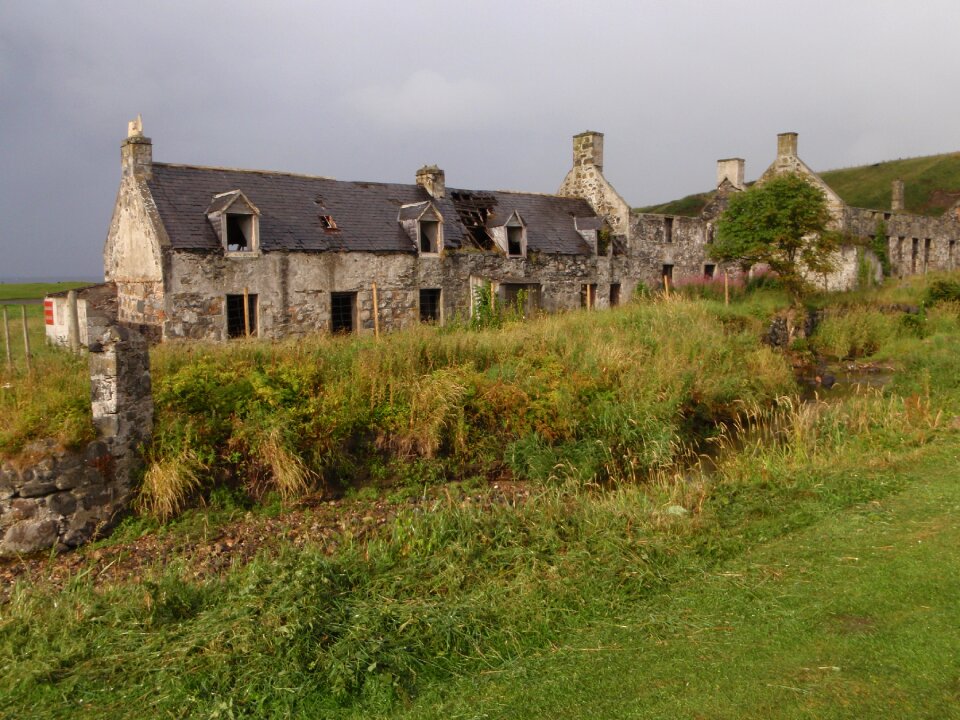Abandoned green scotland