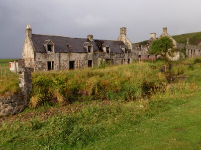 Abandoned green scotland photo