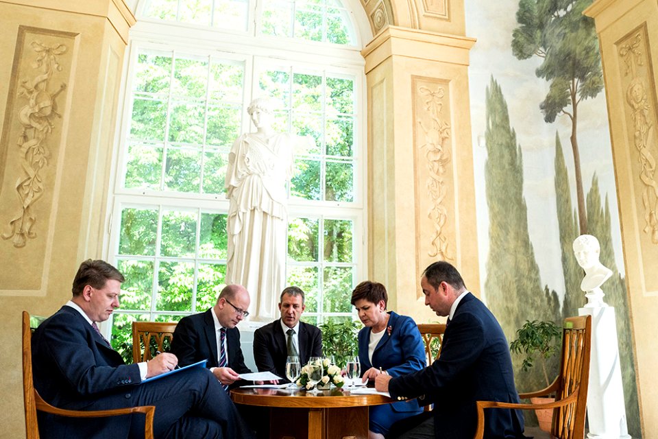 Szczyt Grupy Wyszehradzkiej w Warszawie (28175106010)