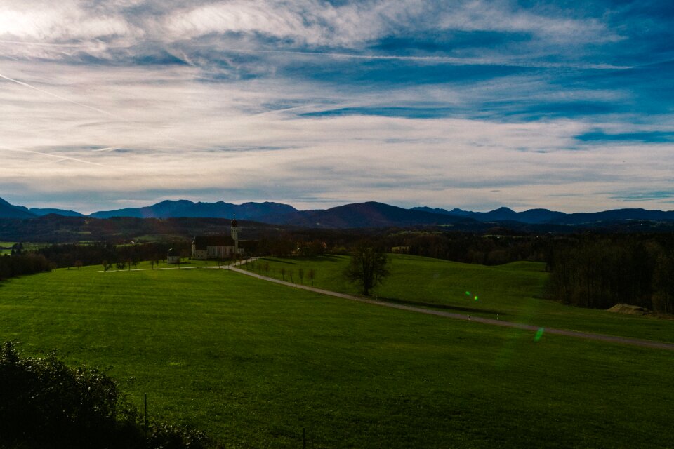 Landscape sky clouds