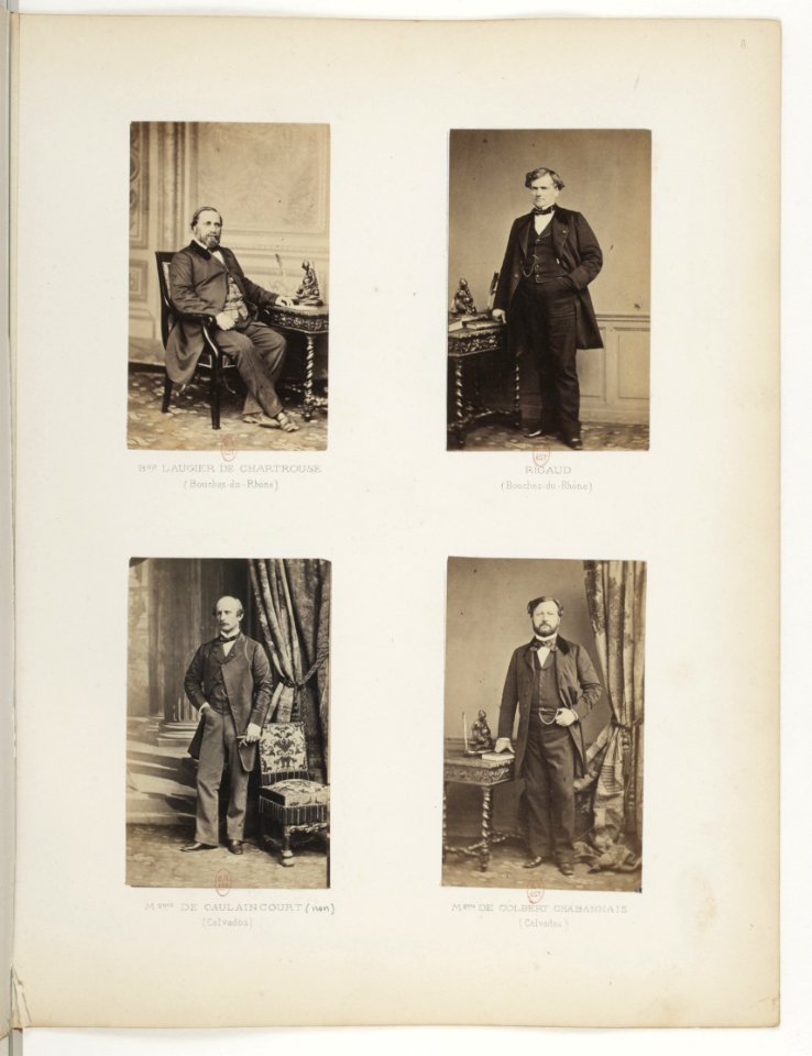Album des députés au Corps législatif entre 1852-1857-p15