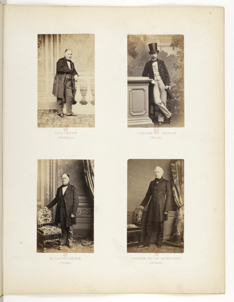 Album des députés au Corps législatif entre 1852-1857-p21