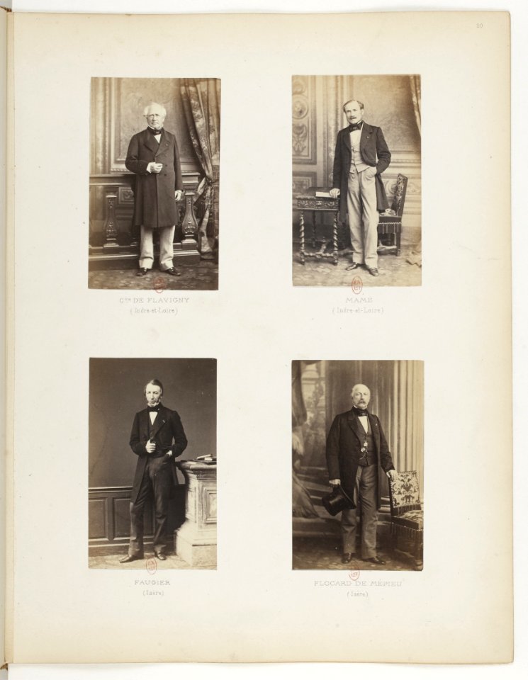 Album des députés au Corps législatif entre 1852-1857-p27