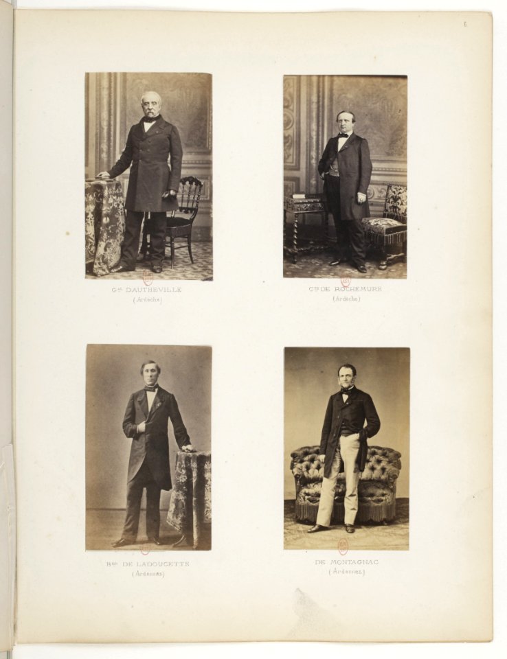Album des députés au Corps législatif entre 1852-1857-p13