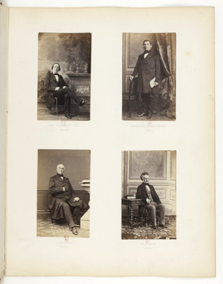 Album des députés au Corps législatif entre 1852-1857-p38