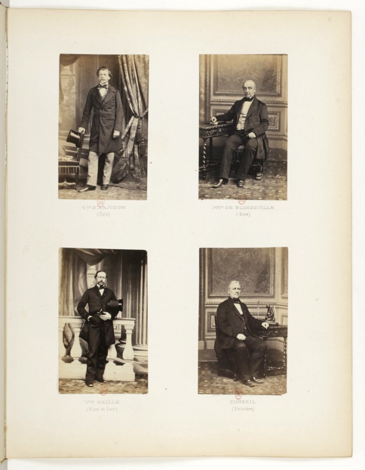 Album des députés au Corps législatif entre 1852-1857-p22
