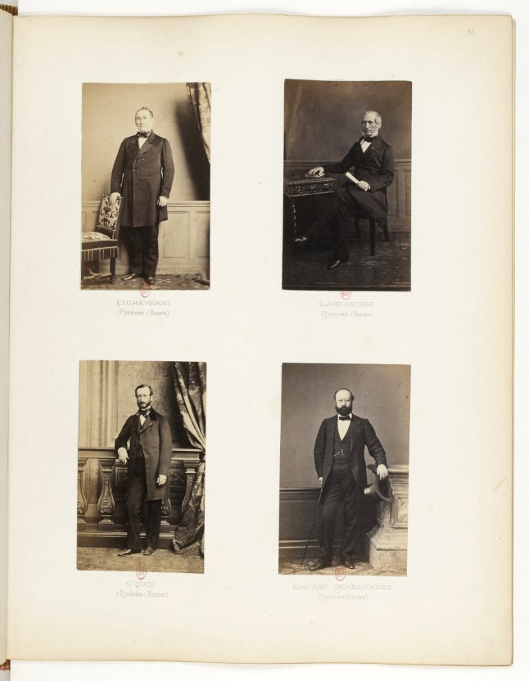 Album des députés au Corps législatif entre 1852-1857-p42