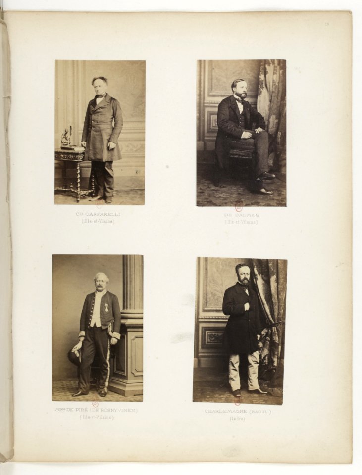 Album des députés au Corps législatif entre 1852-1857-p26