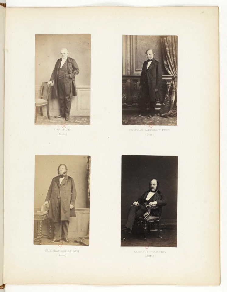 Album des députés au Corps législatif entre 1852-1857-p46