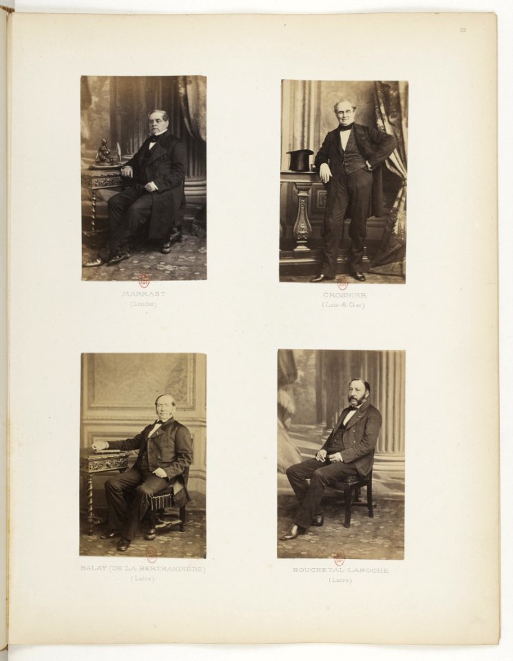 Album des députés au Corps législatif entre 1852-1857-p29