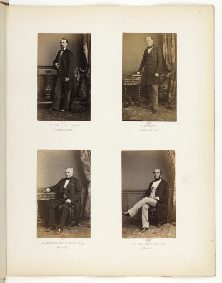Album des députés au Corps législatif entre 1852-1857-p33