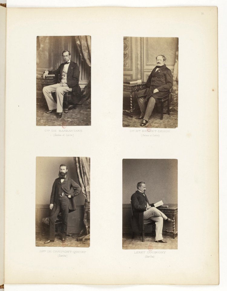 Album des députés au Corps législatif entre 1852-1857-p45