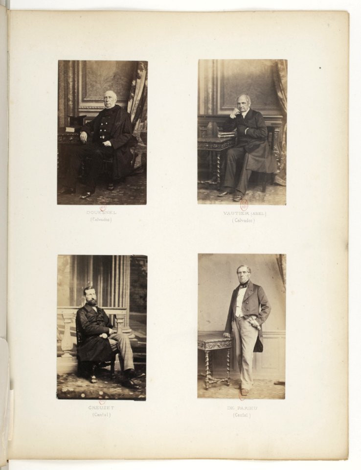Album des députés au Corps législatif entre 1852-1857-p16