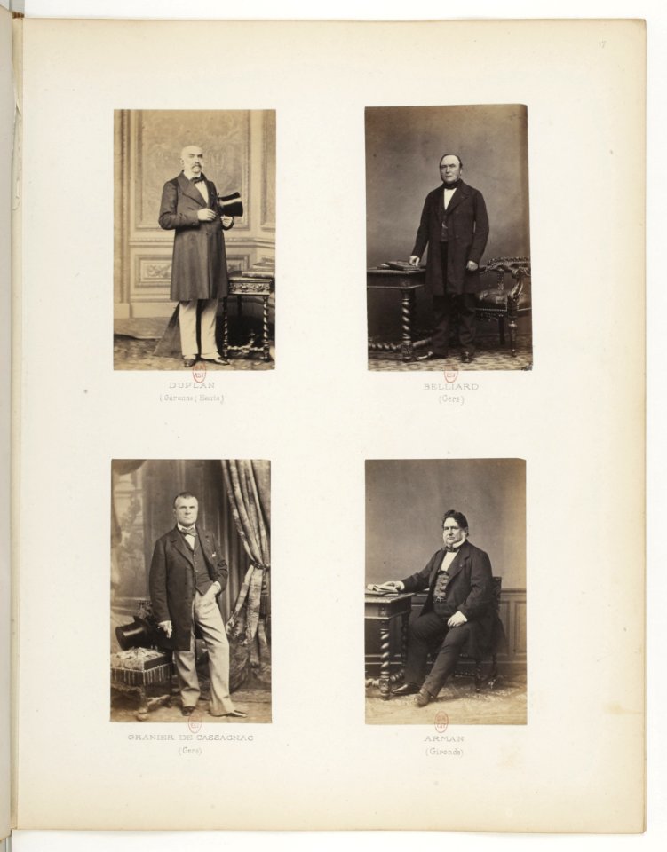 Album des députés au Corps législatif entre 1852-1857-p24