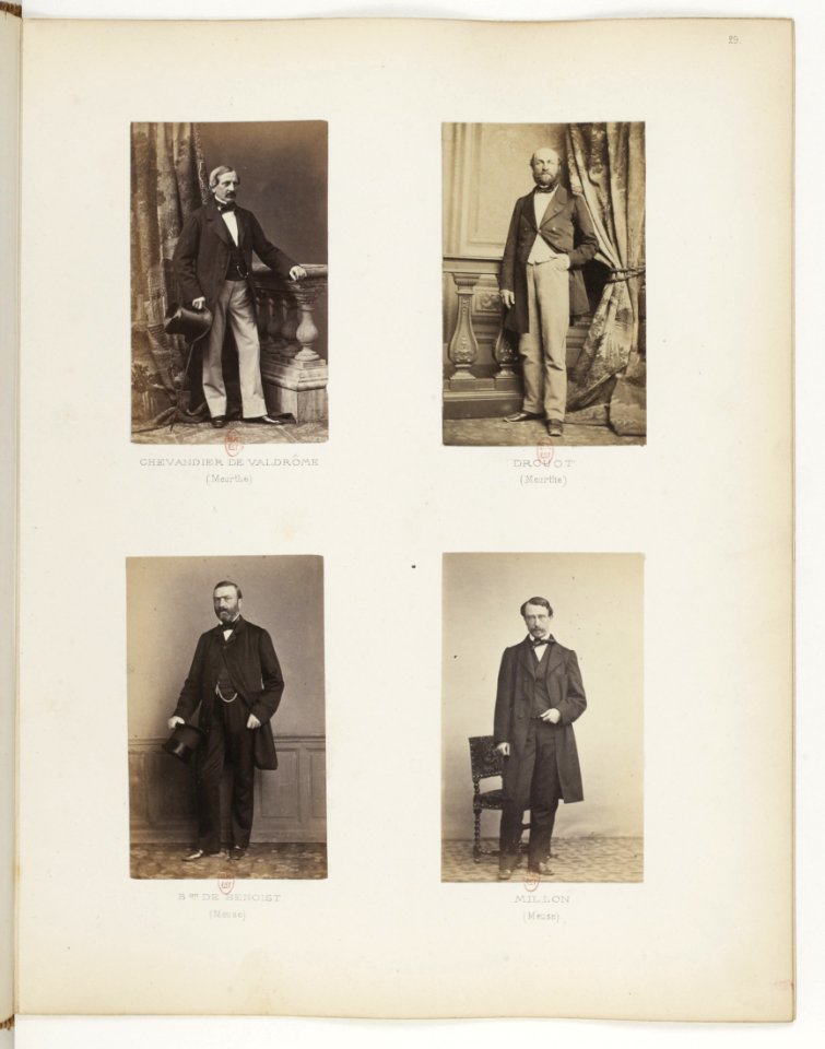 Album des députés au Corps législatif entre 1852-1857-p36