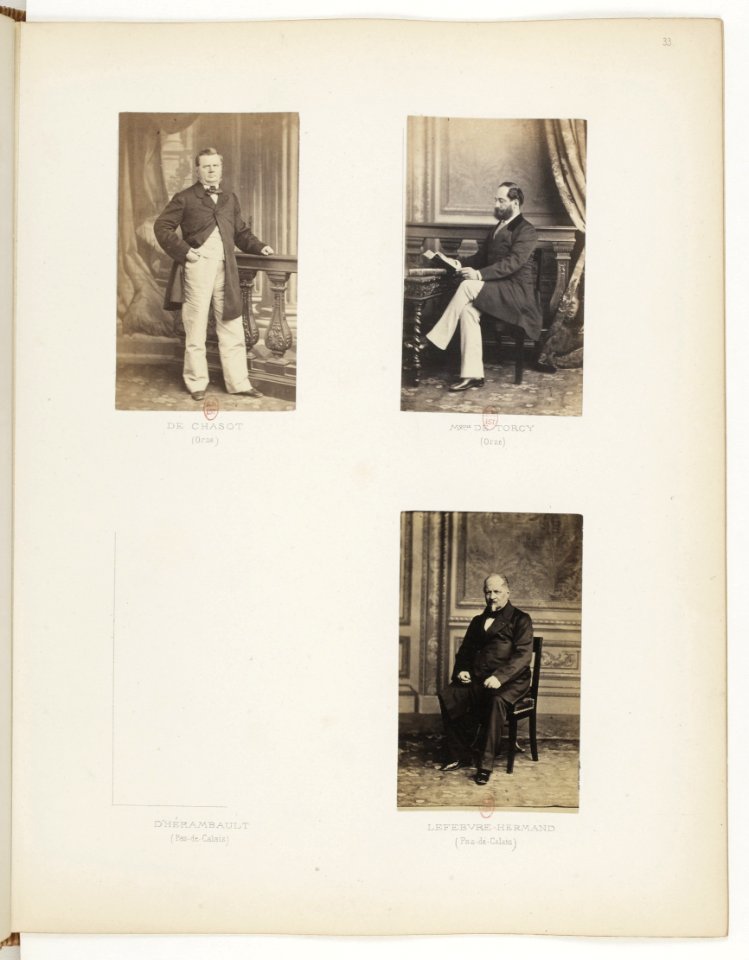 Album des députés au Corps législatif entre 1852-1857-p40