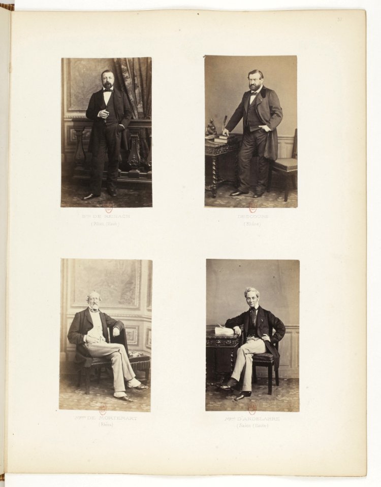 Album des députés au Corps législatif entre 1852-1857-p44