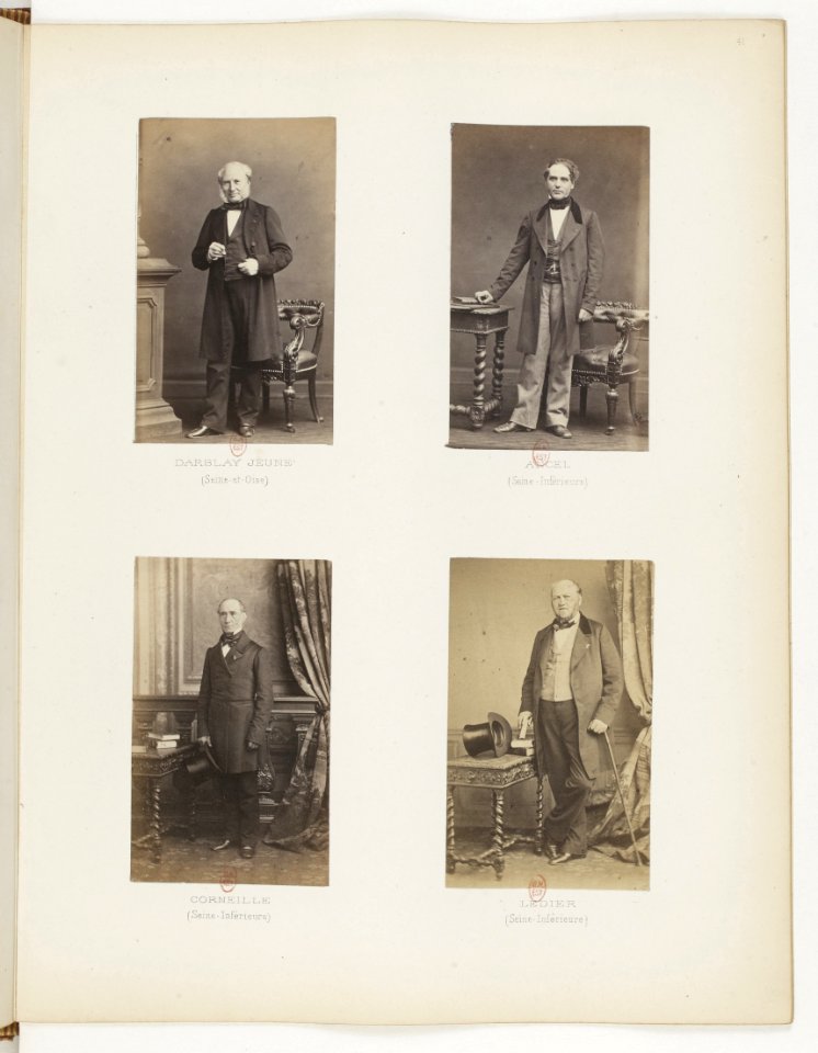 Album des députés au Corps législatif entre 1852-1857-p48