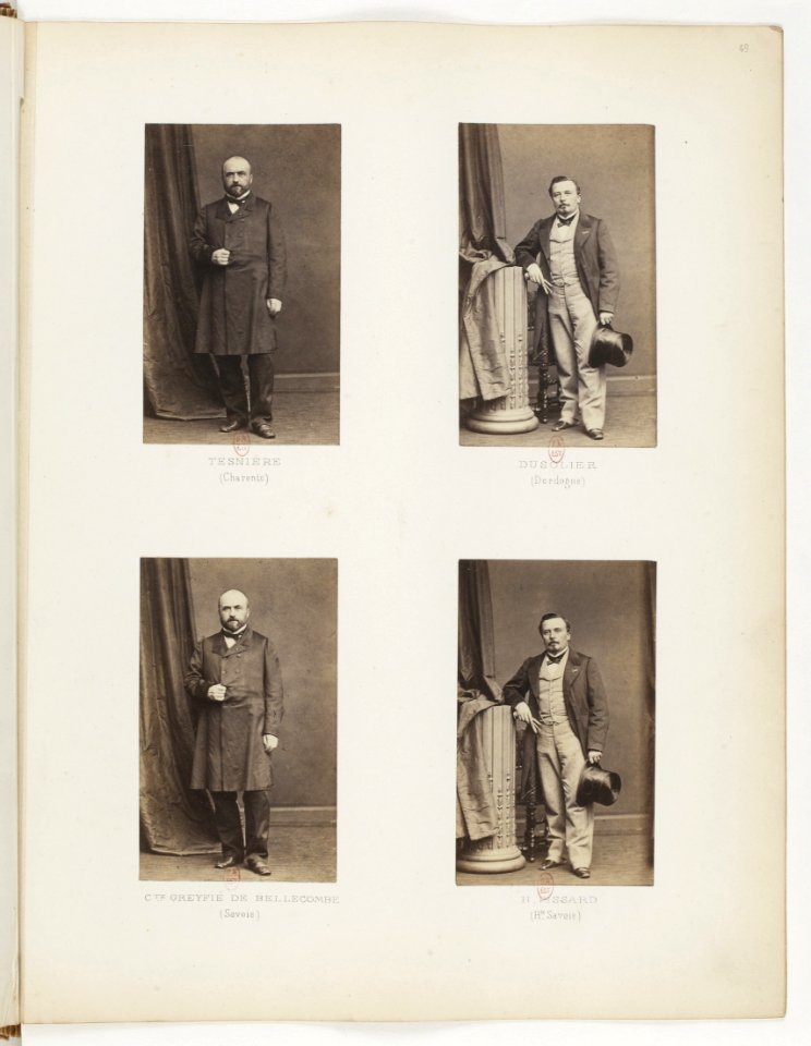Album des députés au Corps législatif entre 1852-1857-p56