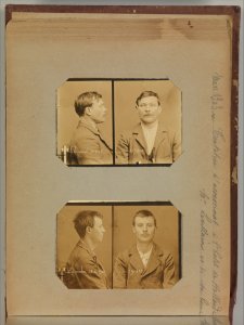 Album of Paris Crime Scenes - Attributed to Alphonse Bertillon. DP263652 photo