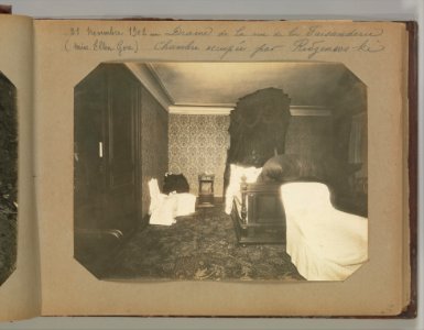 Album of Paris Crime Scenes - Attributed to Alphonse Bertillon. DP263667