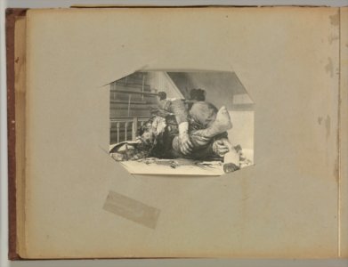 Album of Paris Crime Scenes - Attributed to Alphonse Bertillon. DP263655