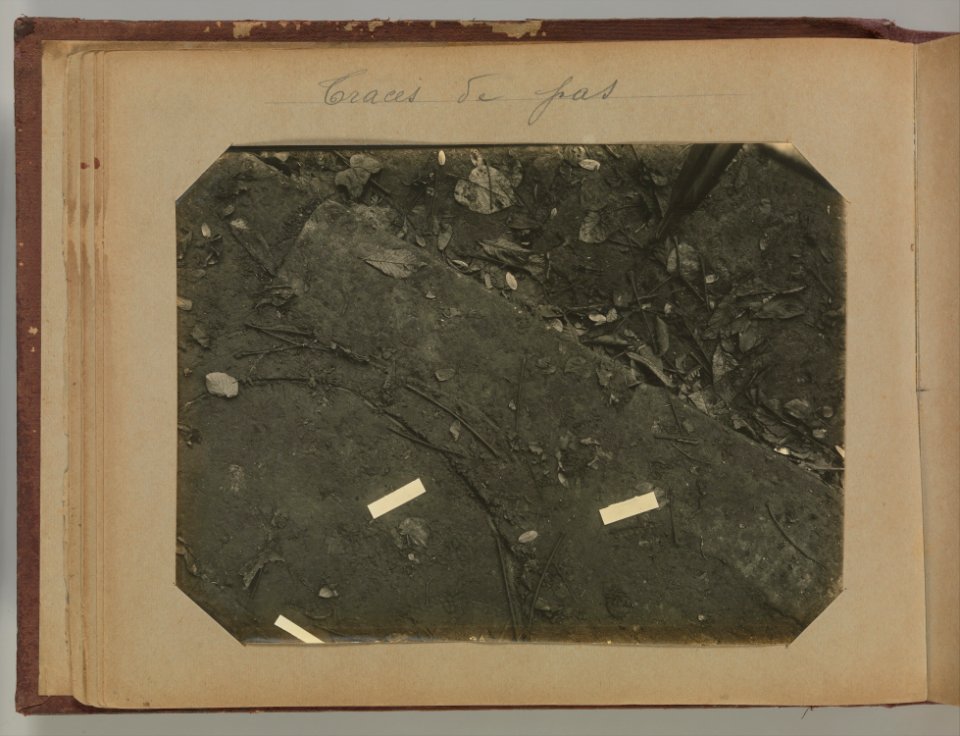 Album of Paris Crime Scenes - Attributed to Alphonse Bertillon. DP263666