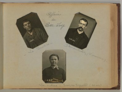 Album of Paris Crime Scenes - Attributed to Alphonse Bertillon. DP263675