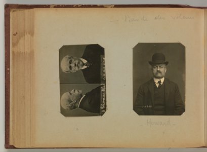 Album of Paris Crime Scenes - Attributed to Alphonse Bertillon. DP263713