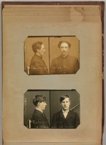 Album of Paris Crime Scenes - Attributed to Alphonse Bertillon. DP263711 photo