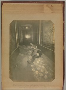 Album of Paris Crime Scenes - Attributed to Alphonse Bertillon. DP263705
