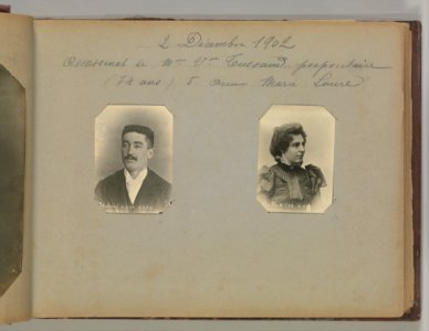 Album of Paris Crime Scenes - Attributed to Alphonse Bertillon. DP263669 photo