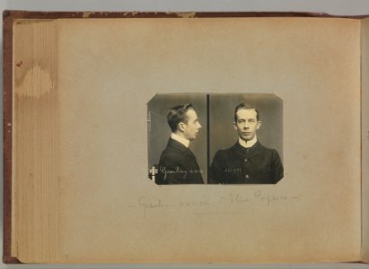 Album of Paris Crime Scenes - Attributed to Alphonse Bertillon. DP263782