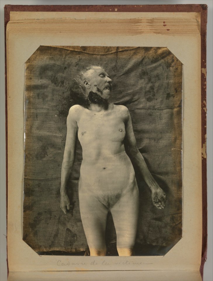 Album of Paris Crime Scenes - Attributed to Alphonse Bertillon. DP263672