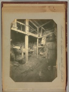Album of Paris Crime Scenes - Attributed to Alphonse Bertillon. DP263676
