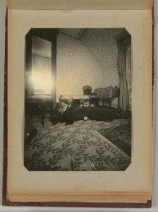 Album of Paris Crime Scenes - Attributed to Alphonse Bertillon. DP263779