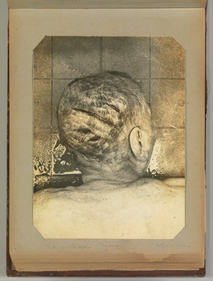 Album of Paris Crime Scenes - Attributed to Alphonse Bertillon. DP263696