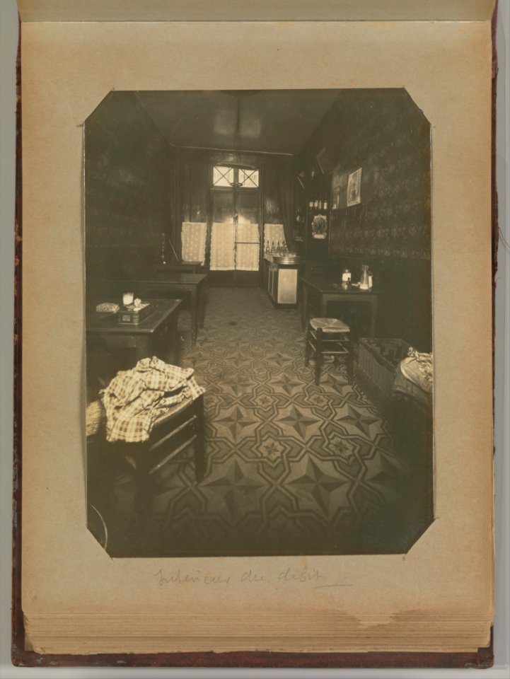Album of Paris Crime Scenes - Attributed to Alphonse Bertillon. DP263710