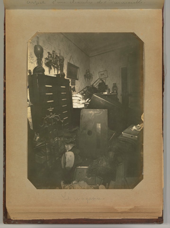 Album of Paris Crime Scenes - Attributed to Alphonse Bertillon. DP263704