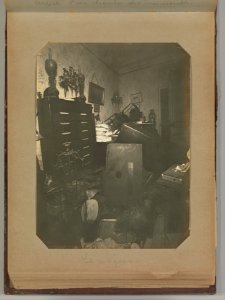 Album of Paris Crime Scenes - Attributed to Alphonse Bertillon. DP263704