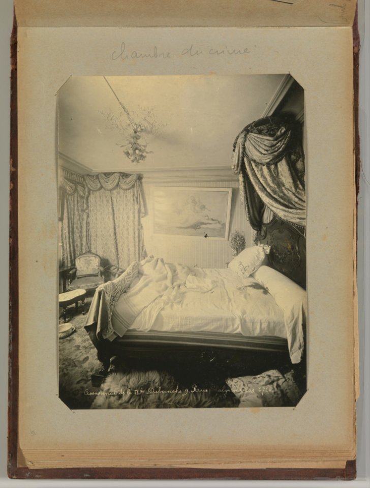 Album of Paris Crime Scenes - Attributed to Alphonse Bertillon. DP263810