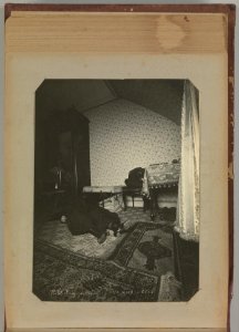 Album of Paris Crime Scenes - Attributed to Alphonse Bertillon. DP263780