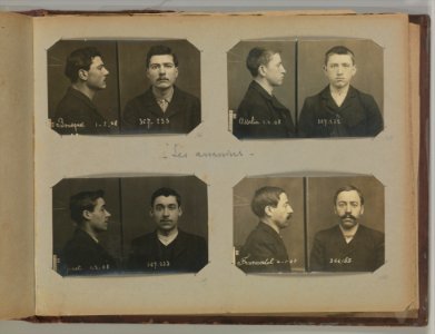 Album of Paris Crime Scenes - Attributed to Alphonse Bertillon. DP263828