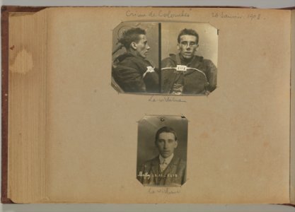 Album of Paris Crime Scenes - Attributed to Alphonse Bertillon. DP263827 photo
